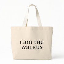 I am the Walrus Canvas Bag