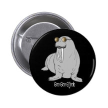 I am the Walrus Pinback Button