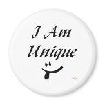 I Am Unique Tongue Smile magnets