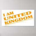 I am United Kingdom posters