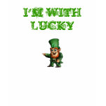 i'm with lucky, I'M WITH LUCKY t-shirts