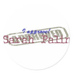  I Approve Sarah Palin Sticker