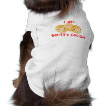 I ate Santa's Cookies Dog Clothes