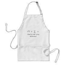 I ate some pie math shirt apron