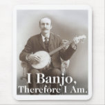 I Banjo Mousepad