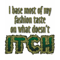 I base most of my fashion sense...