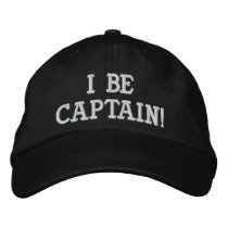I Be Captain. Black and White.