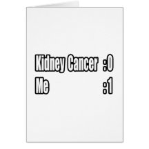 I Beat Kidney Cancer (Scoreboard) Card