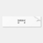 I Beat Lung Cancer (Scoreboard) Bumper Sticker