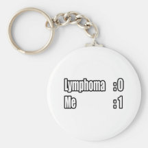 I Beat Lymphoma (Scoreboard) Key Chains