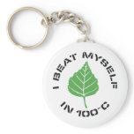 I Beat Myself Keychain