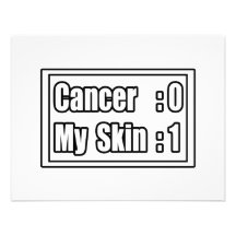 I Beat Skin Cancer (Scoreboard) Personalised Announcement
