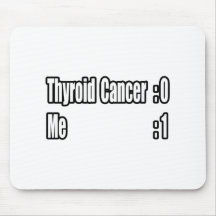 I Beat Thyroid Cancer (Scoreboard) Mouse Mat