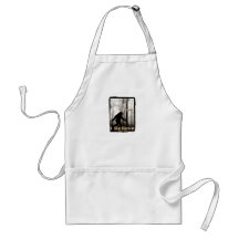 I Believe Bigfoot Lives Aprons