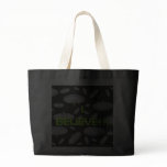 I BELIEVE black tote bag