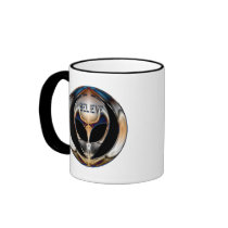 I BELIEVE CHROME ALIEN HEAD COFFEE MUG