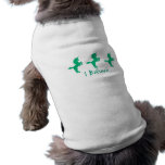 I Believe Green Unicorn Design pet clothing