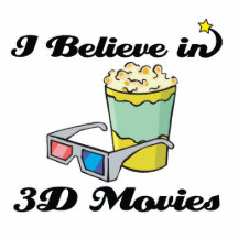 i believe in 3D movies Cut Out