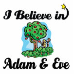 i believe in adam and eve photo cut out