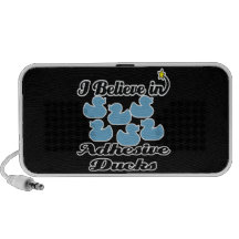 i believe in adhesive ducks iPod speaker