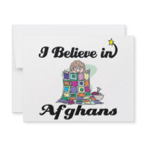 i believe in afghans personalised invite