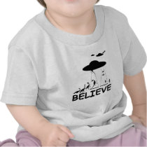 I believe in aliens shirts