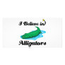 i believe in alligators personalised photo card
