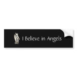 I Believe in Angels Bumper Sticker bumper stickers