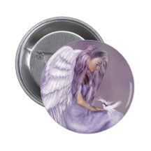 I Believe in Angels Button