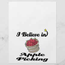 i believe in apple picking flyer