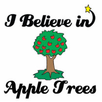 i believe in apple trees cut outs