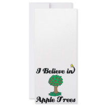 i believe in apple trees full color rack card