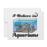 i believe in aquariums invitations