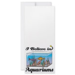 i believe in aquariums rack cards