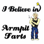 i believe in armpit farts photo sculptures