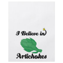 i believe in artichokes custom flyer