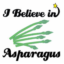 i believe in asparagus photo sculpture