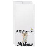 i believe in Atlas Customised Rack Card