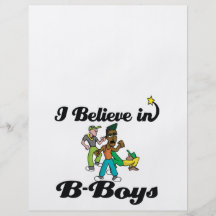 i believe in B-boys Personalised Flyer