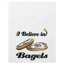 i believe in bagels flyer