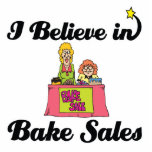 i believe in bake sales photo sculptures