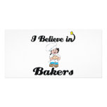 i believe in bakers photo cards