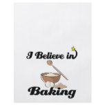 i believe in baking flyers