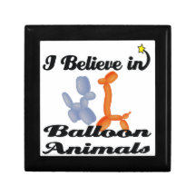 i believe in balloon animals trinket box