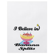 i believe in banana splits personalized flyer