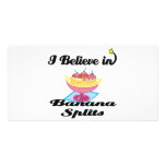 i believe in banana splits photo cards