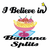 i believe in banana splits photo cut out