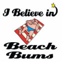 i believe in beach bums photo sculptures