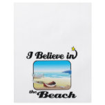 i believe in beach personalised flyer