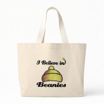 i believe in beanies bag